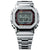 Casio G-Shock Pro Vollmetall-Uhr mit digitalem Display und Metallarmband
