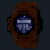 Casio G-Shock Pro GPS-Uhr mit dunklem Bio-Resinarmband und blauem Digital-Display