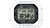 Herrenarmbanduhr Casio G-SHOCK mit weißem Gehäuse und Digitaldisplay mit 24h-Anzeige