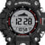 Herrenuhr G-SHOCK Nahansicht: digitales Display mit 1229 m und Sensorbalken
