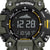 G‑SHOCK Mudman Herrenuhr, olivgrünes Gehäuse, digitale Anzeige 12:28
