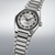 Seiko King Seiko Armbanduhr in Titan, silbernes Zifferblatt, Krone seitlich, Datum 6