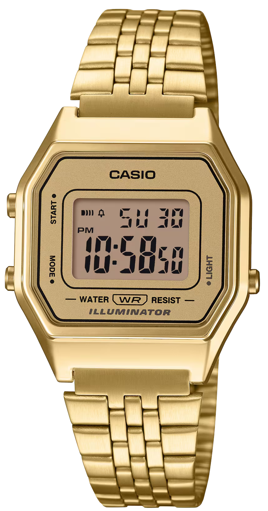 Montre Casio Vintage LA680WEGA-9ER pour femme • Design rétro culte • Éclairage LED