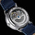 Montre homme Sternglas Lumatik S02-LM17-PR07 • Design Bauhaus primé de Hambourg • Verre saphir résistant aux rayures