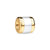 Pendentif en acier inoxydable de Bering Jewelry, or/argent, forme cylindrique