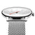 Mondaine Damenuhr Seitenansicht mit silberner Lünette und silbernem Maschenarmband