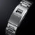 Casio MR-G Armbandglied mit „LOCK“-Anzeige und „MR-G“-Gravur, silberfarben