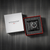 Mondaine Watch Set in Geschenkbox: Uhr mit schwarzem Zifferblatt und schwarzem Lederarmband