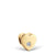 Goldfarbener Herz-Charm mit Zierstein für das Bering Charm-Armband