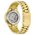 Citizen Tsuyosa Montre Homme Vue Arrière avec Mouvement Automatique Visible et Bracelet Doré