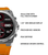 Police Herren-Smartwatch mit 1,43" AMOLED und orangefarbenem Armband