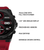 Smartwatch mit rotem Armband: 1,43-Zoll UHD-AMOLED, IP68, 45-mm-Gehäuse