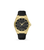 Police Batwing PEWGA0090006-SET Herrenuhr Schwarz/Gold • Goldplattiertes Edelstahlgehäuse • Rotierendes Batman-Symbol