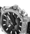 Police Herrenarmbanduhr mit schwarzem Zifferblatt, Leuchtindizes und Edelstahlgehäuse