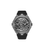 Police Herrenuhr mit schwarzem Silikonarmband und skelettiertem Zifferblatt