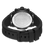Rückseite Police Chronograph mit verschraubter Gehäuseabdeckung und POLICE-Prägung