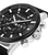 Police Chronograph-Uhr mit schwarzem Zifferblatt, schwarzen Indexen und Edelstahlgehäuse