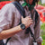Casio Pro Trek Uhr am Handgelenk mit schwarzem Armband und großer Datumsanzeige