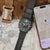 Casio Pro Trek Uhr mit schwarzem Silikonarmband und analogen Digitalanzeigen