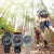 Casio Pro Trek Herrenuhr-Set mit schwarzem, blauem und beigem Kunststoffarmband