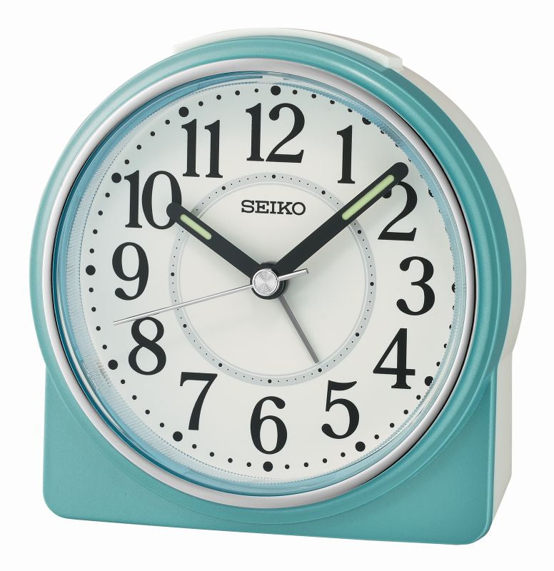 Seiko QHE198L Réveil • Mouvement à quartz silencieux • Aiguilles Lumibrite