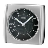 Seiko QHE205S Réveil Analogique Argent • Trotteuse Silencieuse • Fonction Snooze
