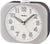 Seiko QHE206S Réveil de Table Argenté • Mécanisme Sweep Silencieux • Aiguilles Lumibrite