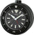 Seiko QHE207K Réveil de Table Noir • Mouvement Sweep • Luminescent Lumibrite