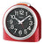 Seiko QHE211R Réveil à Quartz Rouge • Chiffres Arabes • Répétition d'Alarme avec Lumière