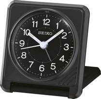 Seiko QHT015K Réveil de voyage • Éclairage LumiBrite • Alarme progressive avec fonction snooze