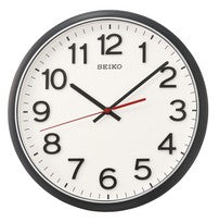 Seiko QXA750K Horloge murale • Trotteuse continue • Boîtier en plastique