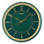 Seiko QXA834M Horloge Murale Verte • Trotteuse Silencieuse • Mouvement à Quartz
