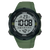 Lorus Herren-Sports-Digitaluhr: schwarzes Gehäuse, grünes Silikonarmband, 10-Bar-Display