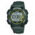 Lorus Herren-Digitaluhr mit grünem Armband, LCD-Display und 10 BAR Wasserschutz