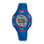 Lorus Kinder-Digitaluhr mit blauem Silikonband, orangen Details und LC-Display