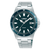 Herrenarmbanduhr Lorus Sport: blaues Zifferblatt, silbernes Edelstahlarmband, Mineralglas