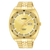 Lorus Sport Herren-Armbanduhr Gold mit Automatik, 10 BAR und Datumsanzeige