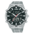 Herrenarmbanduhr Lorus: graues Metallband, Analog-Digital-Chronograph