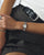 Mockberg Damen-Armbanduhr, rundes Gehäuse, weißes Zifferblatt, silbernes Mesharmband