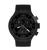 Herrenuhr Swatch Big Bold mit schwarzer Zifferblatt-Optik und Chronografen