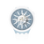 Herrenarmbanduhr: weißes Band, blaues Zifferblatt, Skelett-Design, Swatch