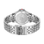 Swiss Military Hanowa Herrenuhr Rückseite mit Metallgliederband und Verschluss mit Logo.