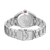 Swiss Military Hanowa Herrenuhr Rückseite: Edelstahlarmband mit Gehäuseboden.