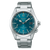 Montre Seiko Prospex pour homme avec cadran turquoise et bracelet en acier inoxydable