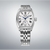 SEIKO Presage Herrenuhr mit römischen Ziffern, blauem Zeiger und Zifferblattdetail