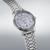SEIKO Presage Automatik Herrenuhr, silbernes Edelstahlgehäuse und Band, Zifferblatt mit Indexen