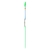 Neon-Silikonarmband mit Stiftverschluss, mehrfarbige Streifen und farbiger Öse