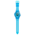 Blaue Armbanduhr mit Bioceramic-Gehäuse und durchgehend blauem Armband