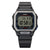 Casio Herren-Digitaluhr Schwarz mit Vibrationsalarm, beleuchtetes LCD-Display und LIGHT-Taste