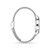 Thomas Sabo Damenarmbanduhr, silbernes Armband und Gehäuse von der Seite